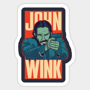 John Wink Sticker